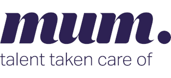 Mum With Tagline Purple